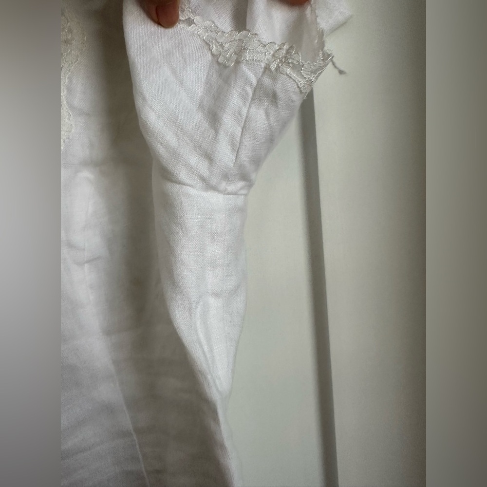 Reformation Annabelle Linen Top, Size 8 - Picture 4 of 7
